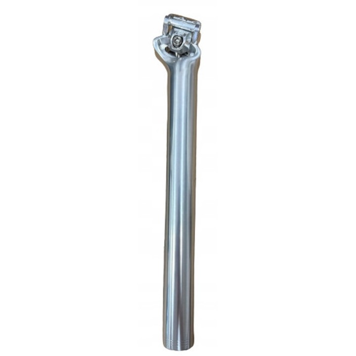 Nyeregcső alumínium 30,9x300mm ezüst, 1 csavaros rögzítés