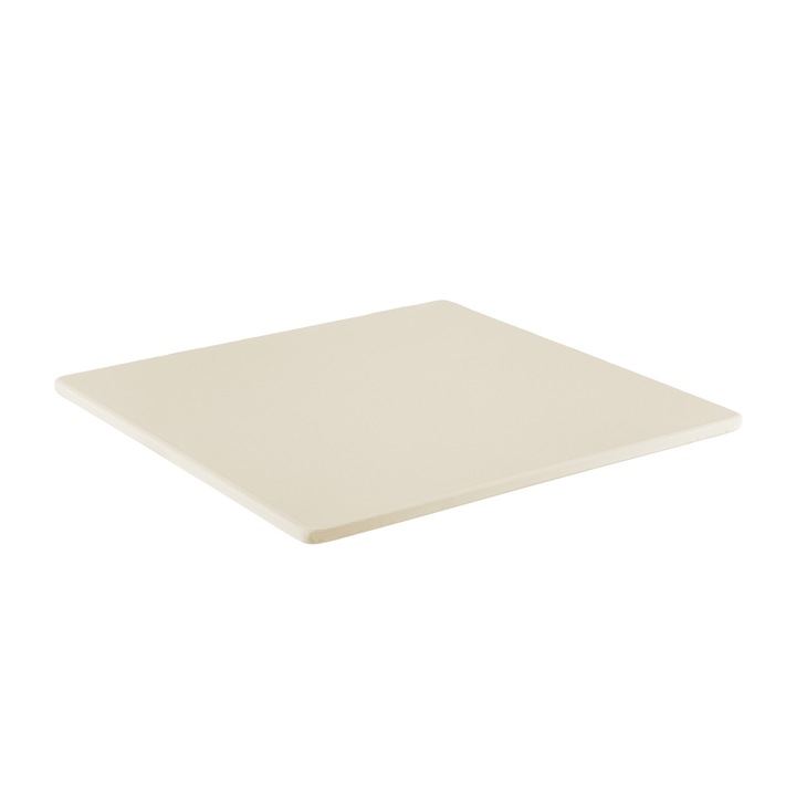 Teesa TSA3240 kerámia sütőkő 33x33cm pizzához, kenyérhez, focacciához