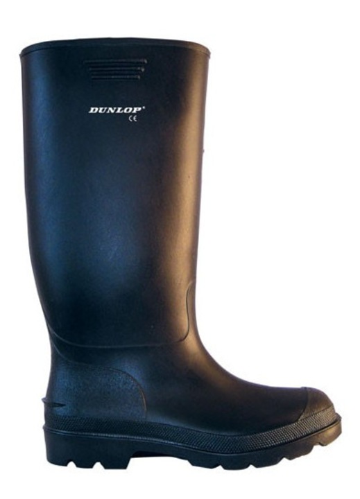 Dunlop Munkavédelmi csizma PVC fekete Pricemastor 41