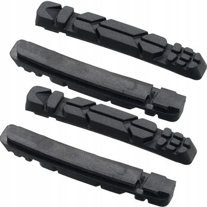 Накладки за спирачки BBB TriStop BBS-15 комплект 4 броя черни V-Brake