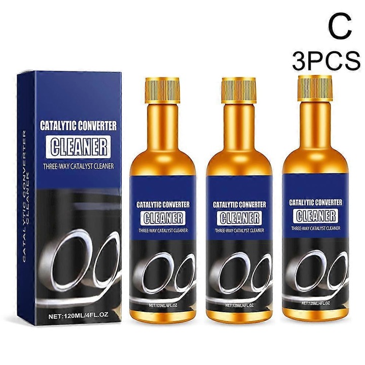 Aditiv auto curatare motor set 3x120ml transparent