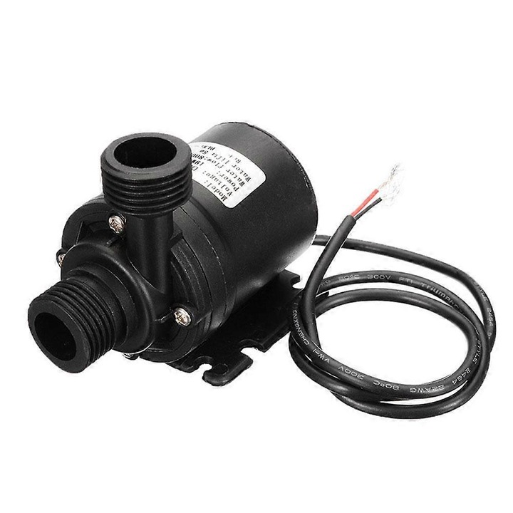 Водна помпа, модел ZYW680, 12V, 19W, 800L/h, ABS, 12.7x20mm