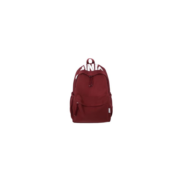 Laptop hátizsák 16 hüvelykes piros nagy kapacitású vízálló 42x30x14cm
