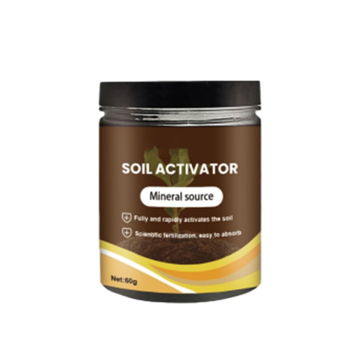 Activator sol organic 60g pentru sol si plante, imbunatateste cresterea