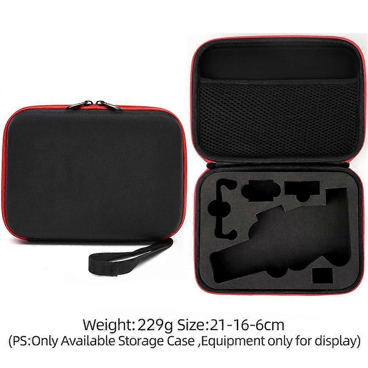 Tárolótáska DJI Osmo Mobile 7-hez, fekete, szürke, 20x15x10cm