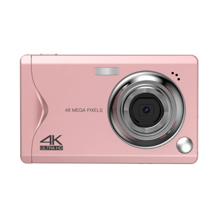 Camera digitala 4K, Camera compacta, 48 MP, ecran 7, 6 cm, zoom digital 16x, autofocus si vlog, baterie 800 mAh, senzor 0, 79 cm