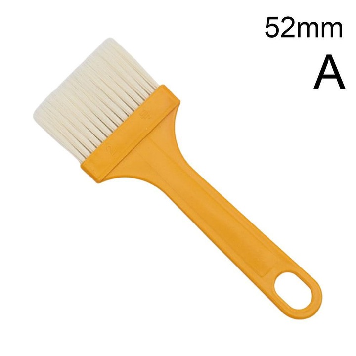 Grillkefe, műanyag és PET, sárga, 15.8x5.8cm