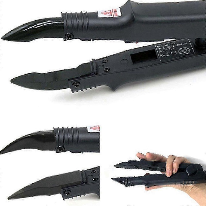 Instrument profesional pentru extensii par, roz, 27x5x2.6cm