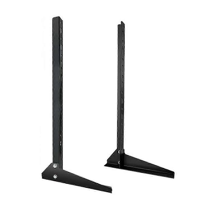 Suport TV universal 32-65 inch, otel negru, reglabil, set 2 buc