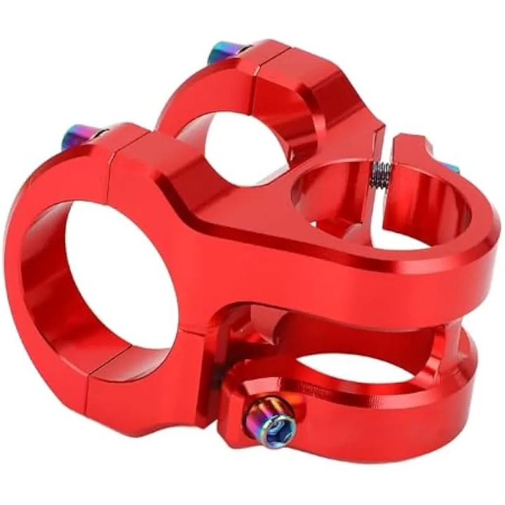 Kerékpár kormányszár 31,8x35mm CNC alumínium rövid könnyű