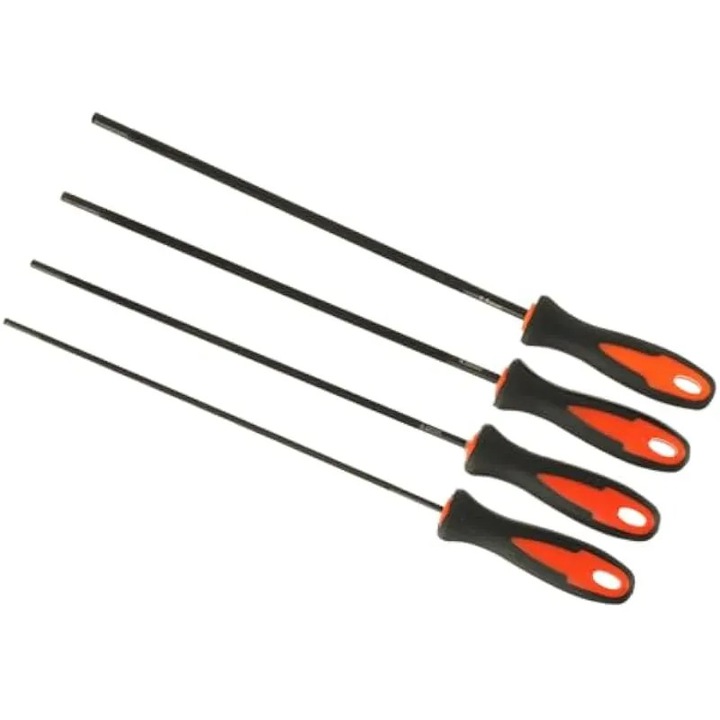 Láncélező kő láncfűrészhez, kerek, műanyag és gumi fogantyúk, 3.2x4x4.8x5.5mm