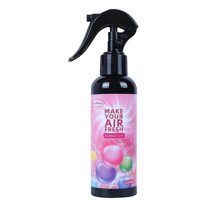 Autóillatosító spray 150ML hordozható, változatos illatú, multifunkcionális