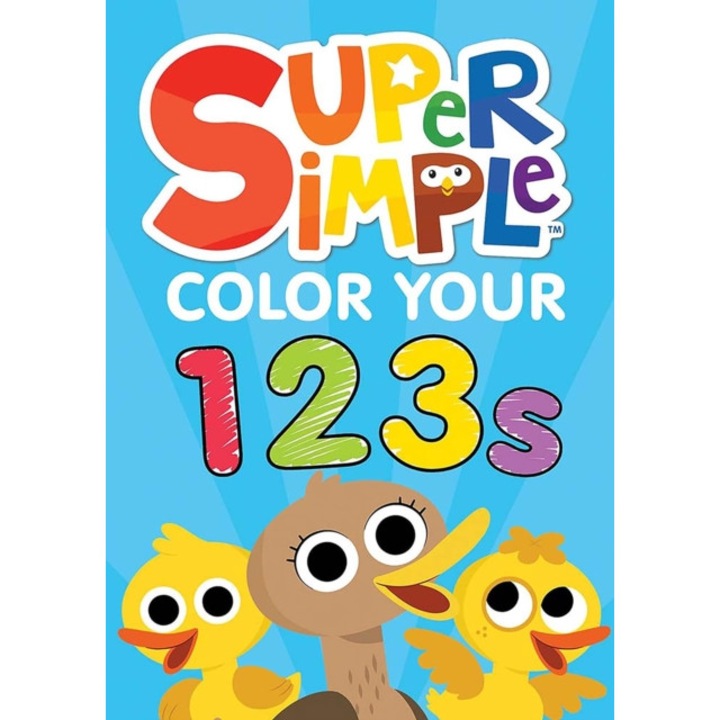 Super Simple™ Color Your 123s -