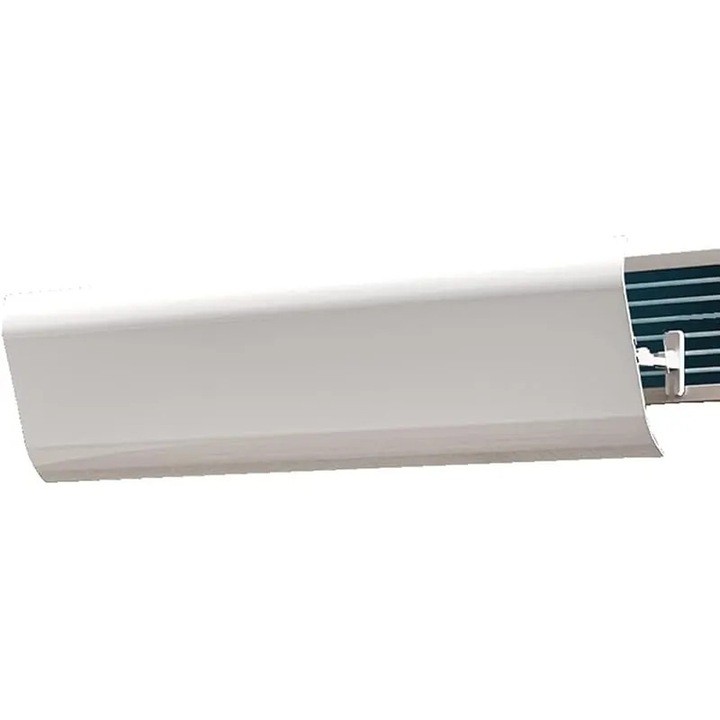 Központi légkondicionáló terelő, 90 cm, fehér, állítható, környezetbarát ABS műanyagból