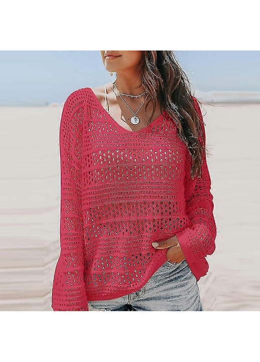 plaja multicolor, S-3XL, Roz