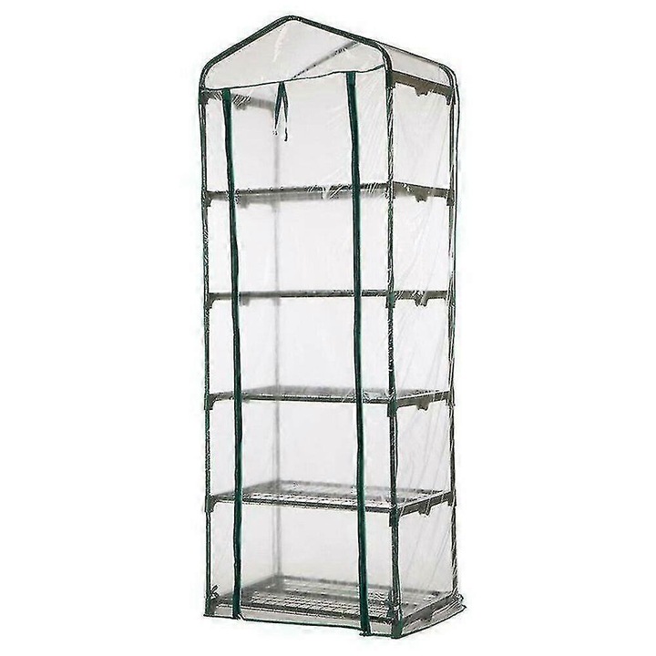 Husa sera gradina, 5 straturi, transparent, 69x49x187cm