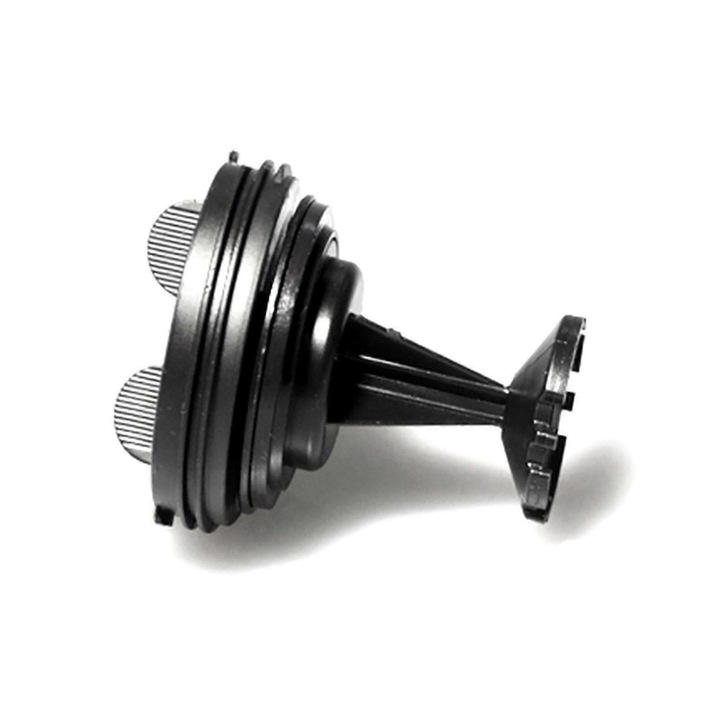 Filtru pompa evacuare buton pentru masina de spalat LG, negru, universal