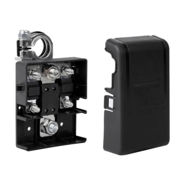 Cleme terminal baterie auto 32V 400A negru rapid deconectare sigilate