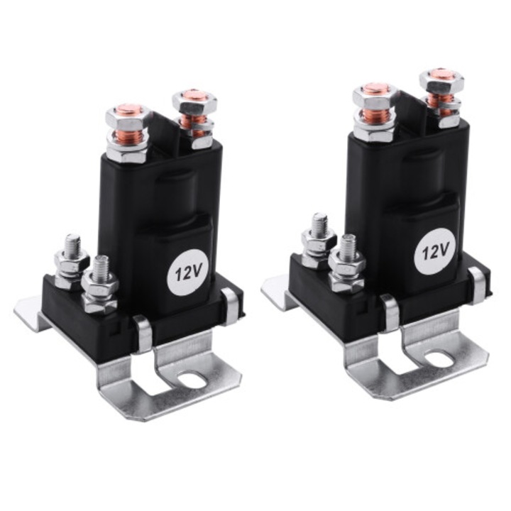 Releu izolare батерия двойна 4 пина 500A 12V комплект 2 бр.