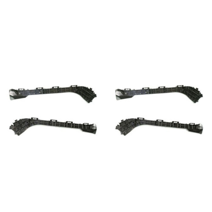 Set 2 suporturi fixare bara spate, universal, negru