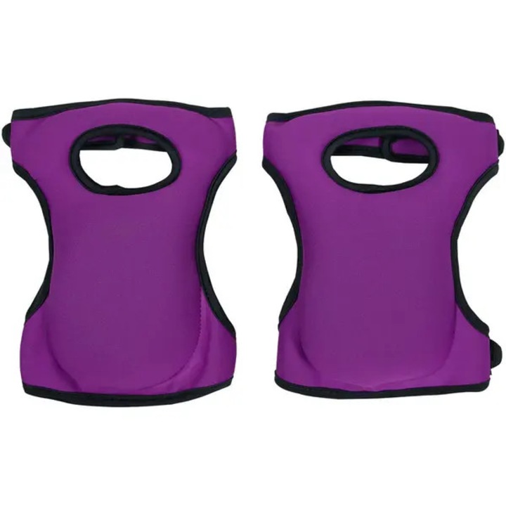 Protectii genunchi spuma memorie 46x23cm mov set 2 bucati