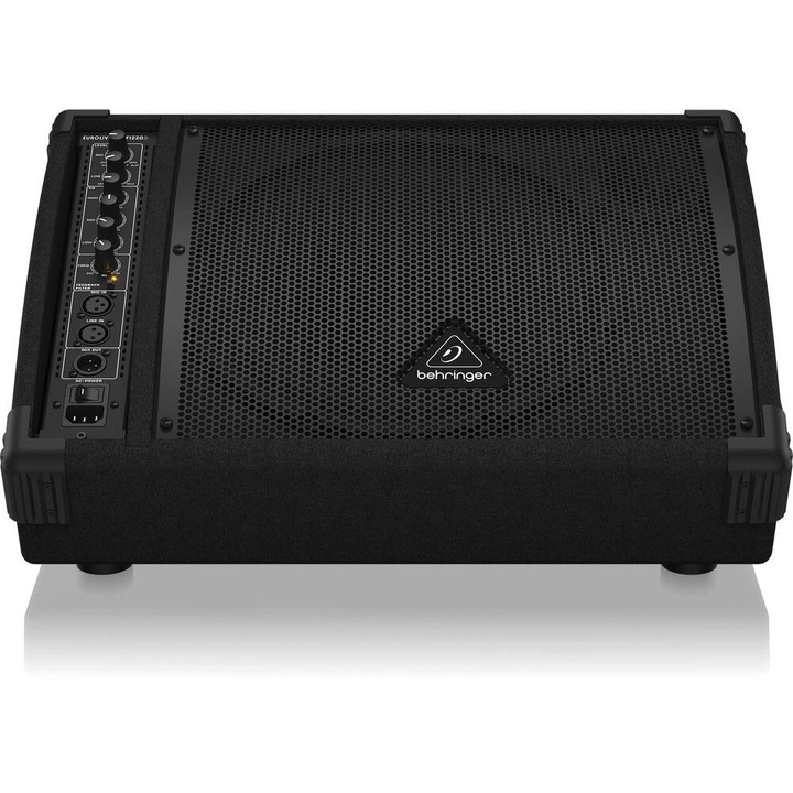 Boxa activa Behringer F1220D, 250W, 12", negru, 12x38x30cm