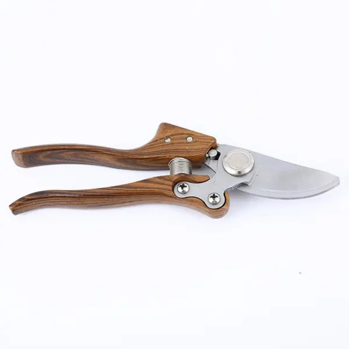 Kerti olló, SK5 rozsdamentes acél, ergonomikus, biztonsági zár, 22cm
