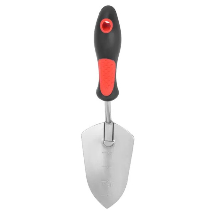 Krómozott kerti lapát 34cm ásáshoz és ültetéshez