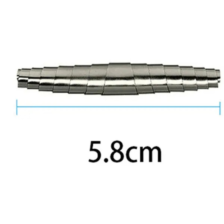 5 db rozsdamentes acél spirálrugó készlet kerti ollóhoz 5.8cm