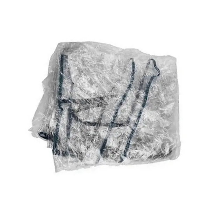 Sátorház huzat, 3 rétegű, átlátszó PVC, növényvédelem, 150x100x200cm
