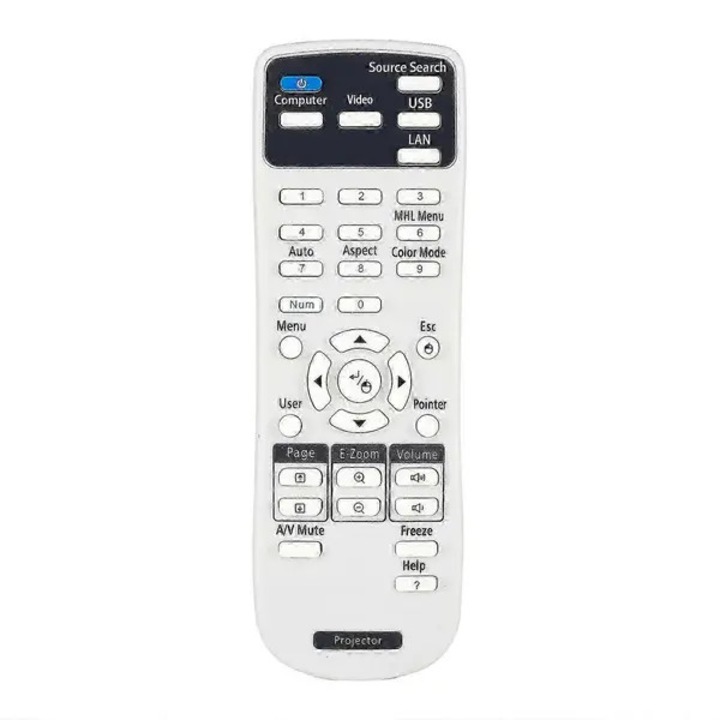 Projektor távirányító, hononjo, 433 MHz, IR, 1 csatorna, fekete