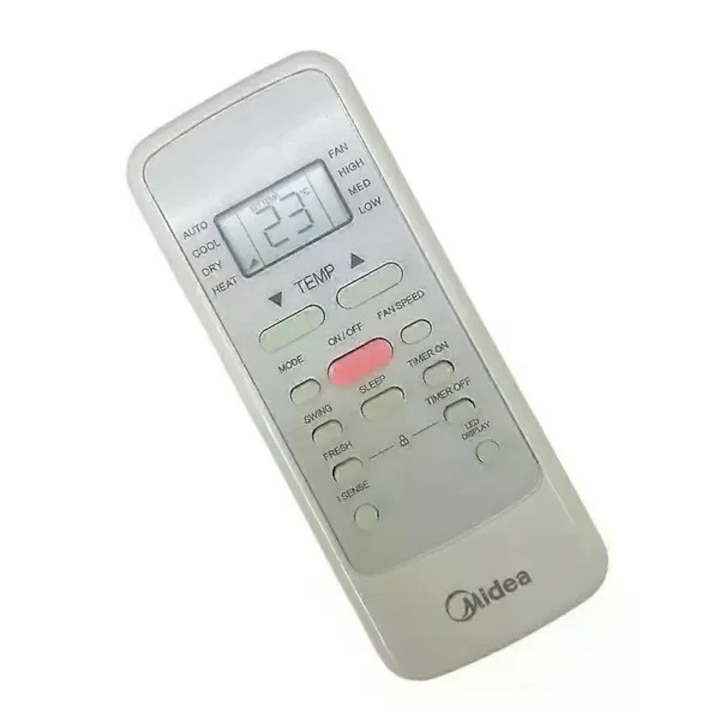 Légkondicionáló távirányító RG51H1(1) kompatibilis Midea, ABS, fekete, 28x13.5x5cm