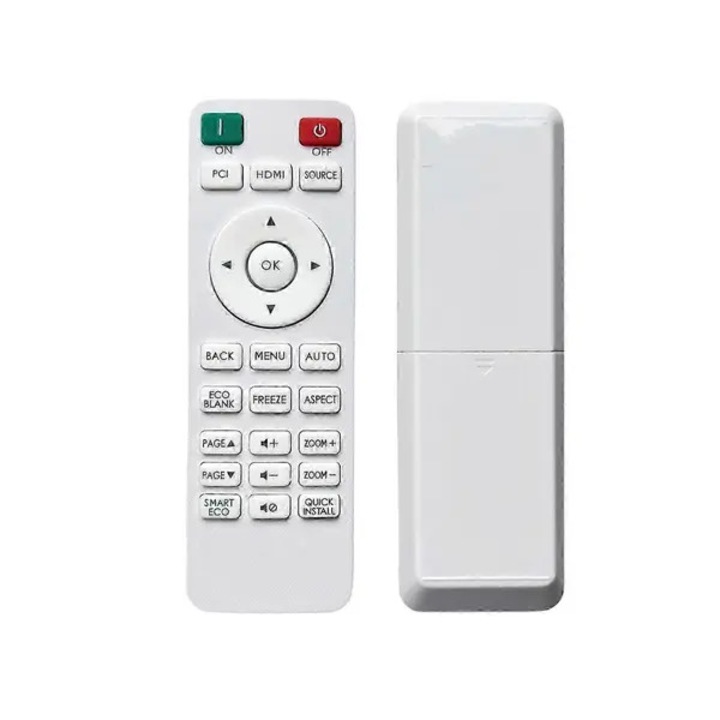 Дистанционно управление за проектор RCX014, съвместимо с BenQ MW550/MW612/MW707/MX550/MX611/MX707/TH550/MH550/MS550/MS610/MU641, RF/IR 433 MHz, бяло