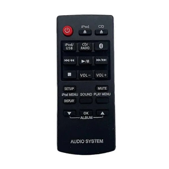 Telecomanda universala pentru sistem stereo compact, 433MHz, negru