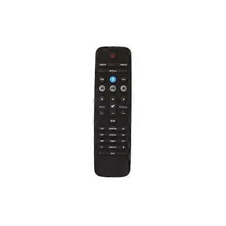 Telecomanda de inlocuire pentru Philips HTL3170B/HTL3160B/HTL3160B/12/HTL2163B/HTL2163B/12/HTL2163B/51, functii complete, negru, model IZO-CJ-K0502-20260806-3367