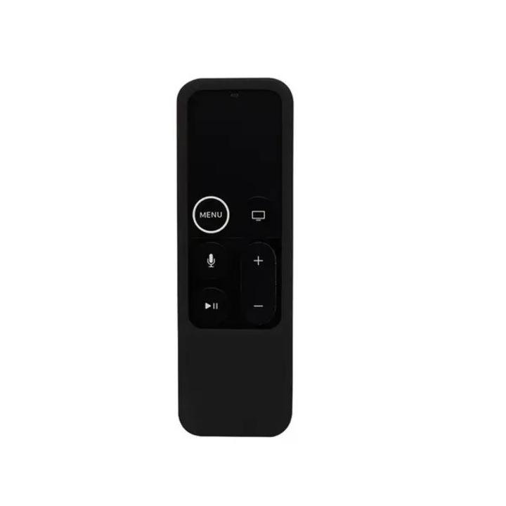 Husa silicon pentru telecomanda Apple TV 4-5 generatie, negru, 12.8x4.08x1.36cm