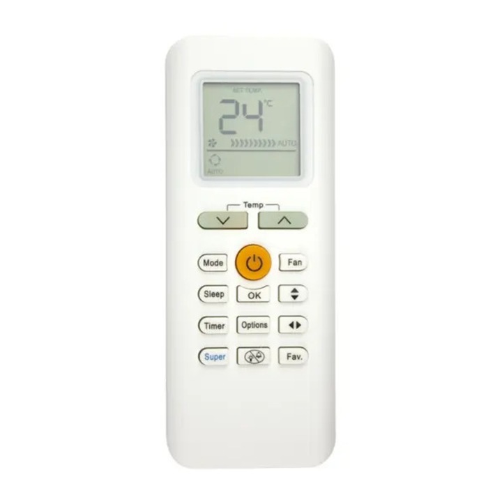 Távirányító légkondicionálóhoz RG70A BGEF, ABS, fűtés hűtés