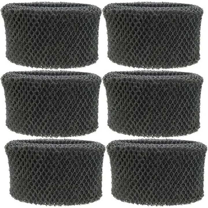 6 db szűrő párásítókhoz 13.5x19cm, elnyeli a baktériumokat és a vízkövet, kompatibilis Philips