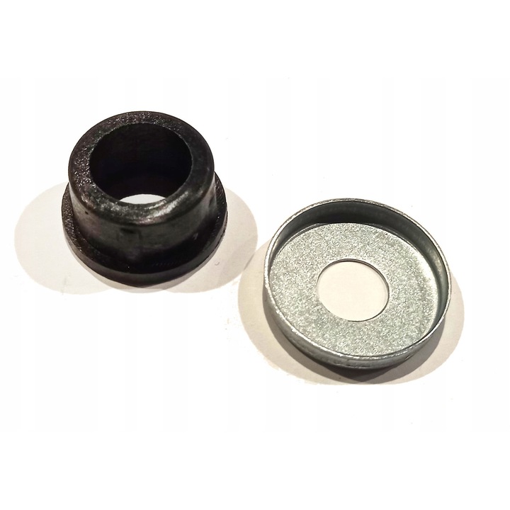 Lengőkar persely és csésze készlet quad ATV műanyag fém 14x21x10mm többszínű