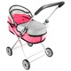 Carucior papusi Tabax, gondola pliabila, roz, 64x33.5x60cm