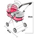 Carucior papusi Tabax, gondola pliabila, roz, 64x33.5x60cm