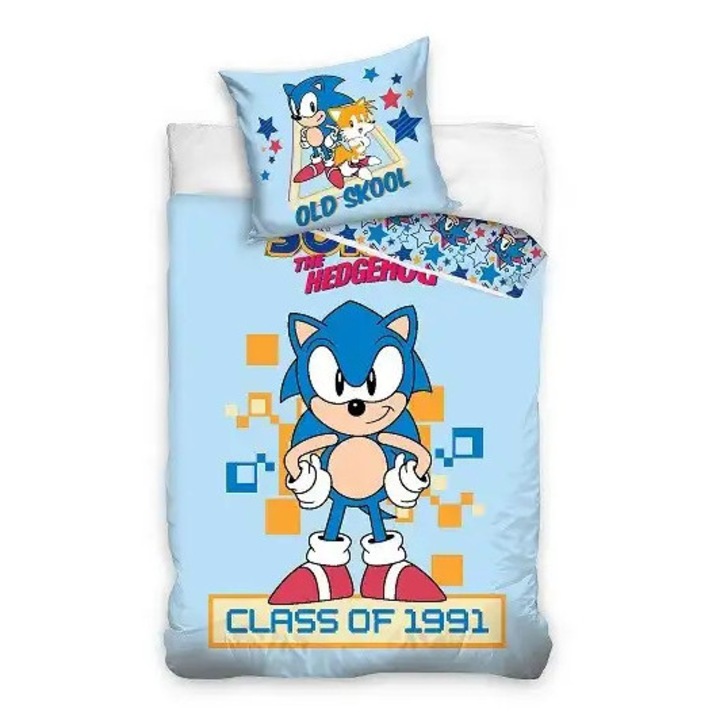 Ágynemű Carbotex Sonic pamut 160x200cm többszínű