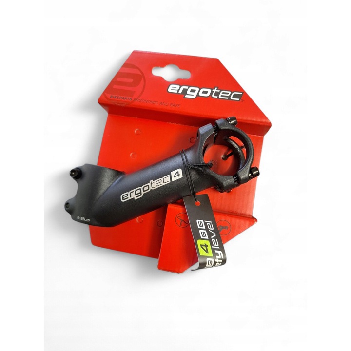 Ergotec High Charisma 2 kormányszár, 110mm, fekete, 35°