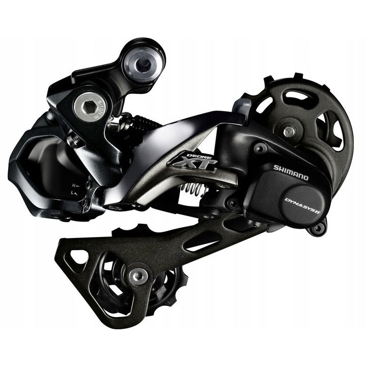 Shimano Deore XT RD-M8050 Di2 11 sebességes hátsó váltó fekete GS