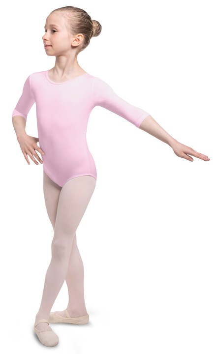 Gyermek bodyk, ARABESQUE, balett, gimnasztika, rózsaszín, rugalmas anyagból készült