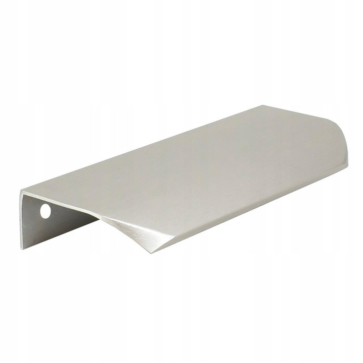 Smartt UA02 bútorfogantyú, eloxált alumínium, rozsdamentes acél, 11,6 cm, ergonomikus