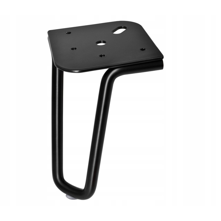 Smartt SL009 bútorláb, matt fekete, 15cm