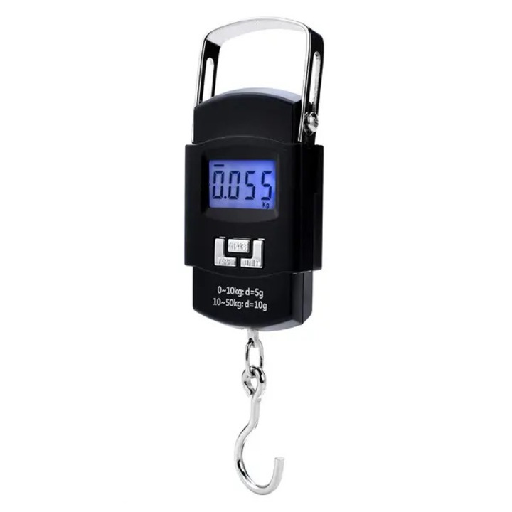 Cantar electronic portabil digital negru 50kg 110lbs