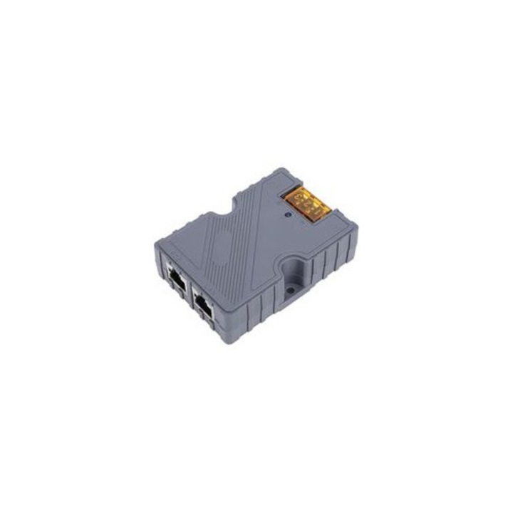 Пасивен PoE инжектор 150W, мрежа 10/100/1000 Mbps, черен, 83.5x58x24mm