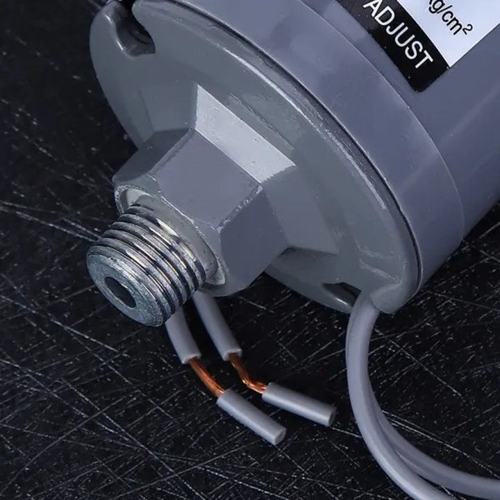 Comutator presiune apa automat, reglabil, rezistent, argintiu, universal